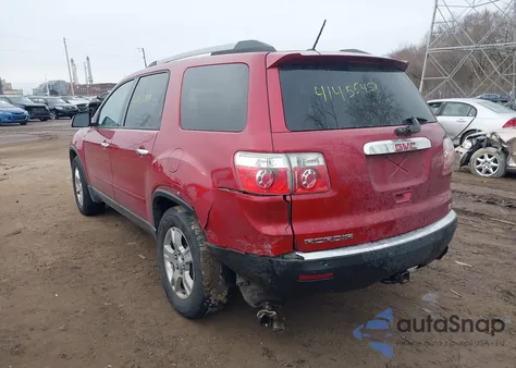 2012 GMC Acadia Sle z USA, uszkodzony, nr VIN 1GKKRPED8CJ385572